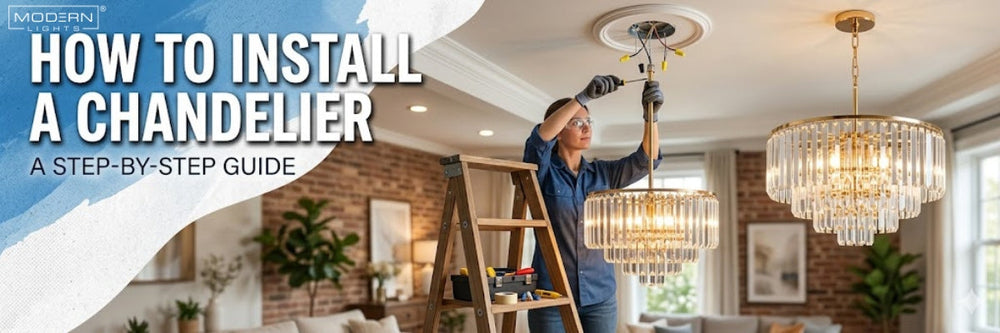 How to Install a Chandelier? Installation Guide – Modern Lights