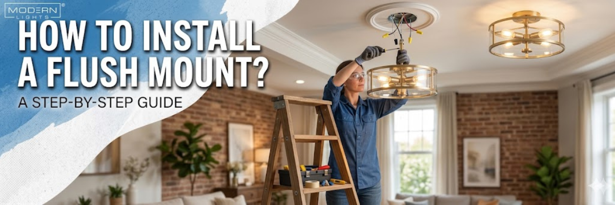 How to Install a Flush Mount Light? – Modern Lights