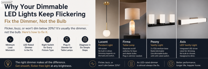 Why Your LED Flickers When You Dim It (And How to Fix It)