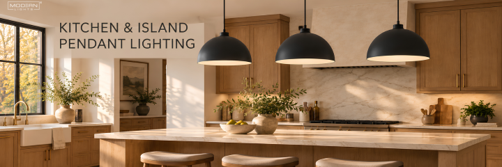 Pendant Lighting Ideas for Kitchens and Islands