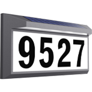Solar Address Signs