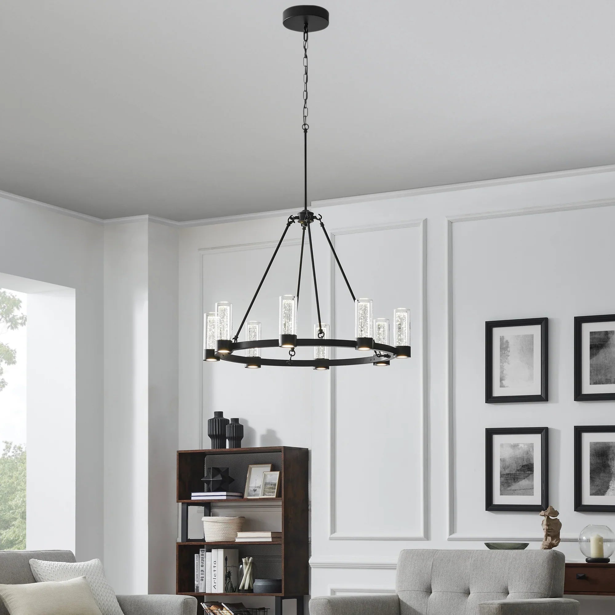 Black Chandeliers