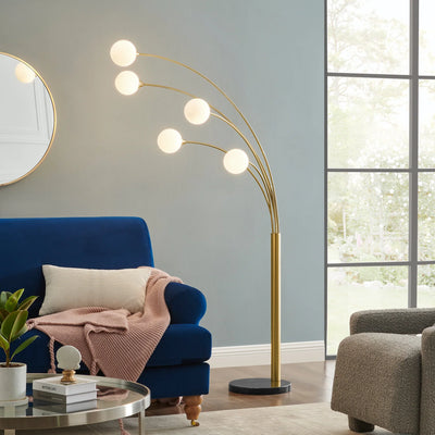 Gold Floor Lamp