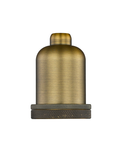 Ballston Socket Cover Antique Brass