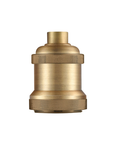 Ballston Socket Cover Antique Brass Finish