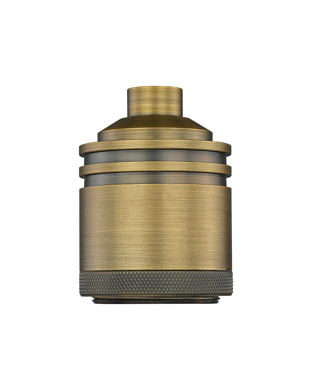 Ballston Socket Cover Antique Brass Finish
