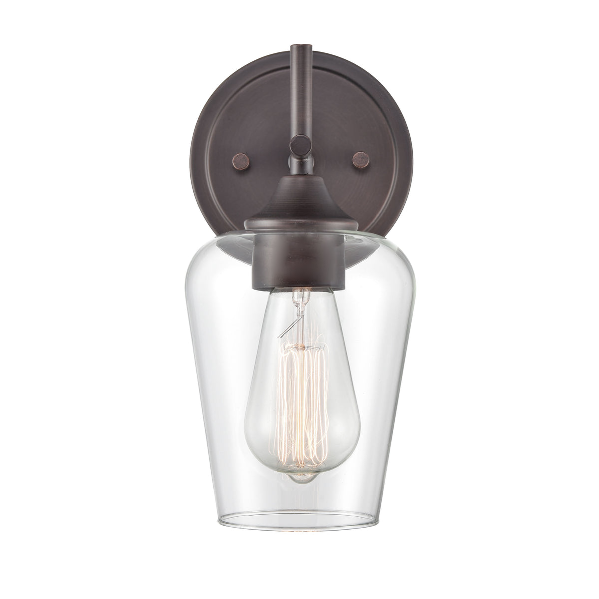 5'' Ashford Rubbed Bronze 1 Light Wall Sconce