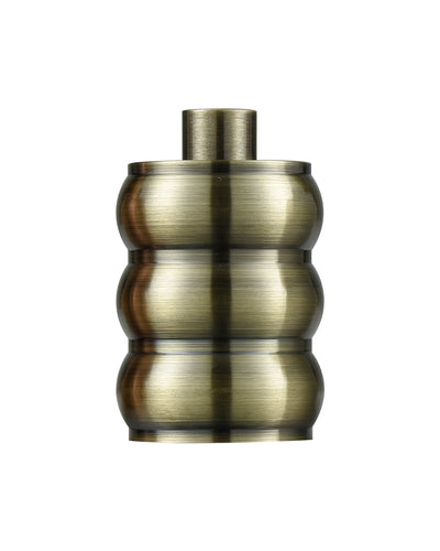 Ballston Socket Cover Antique Brass Steel