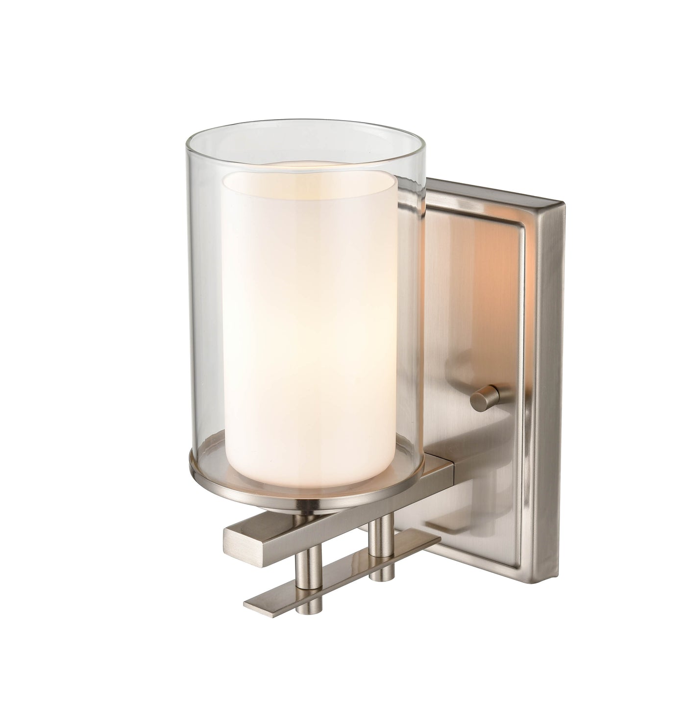 4.75'' Huderson Brushed Nickel 1 Light Wall Sconce