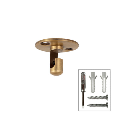 Custom Cord Socket Cover Antique Brass