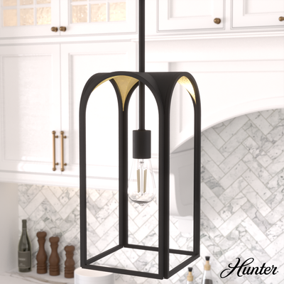 Astwood 28.5-inch 3-light Matte Black Linear Pendant Cluster with Clear Glass