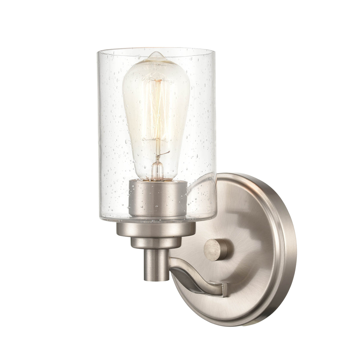 4.38'' Moven Satin Nickel 1 Light Wall Sconce
