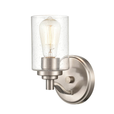 4.38'' Moven Satin Nickel 1 Light Wall Sconce