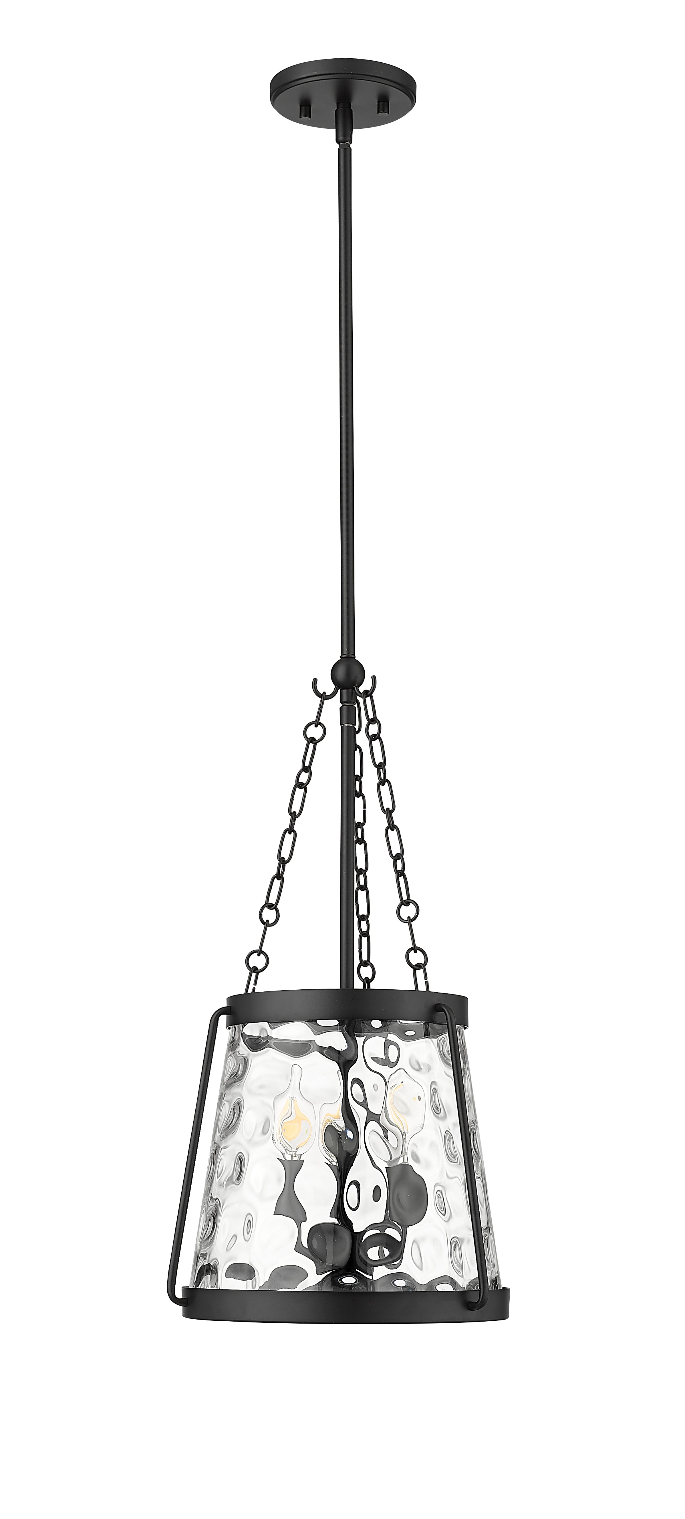 21.63'' Adabella Matte Black 3 Light Pendant