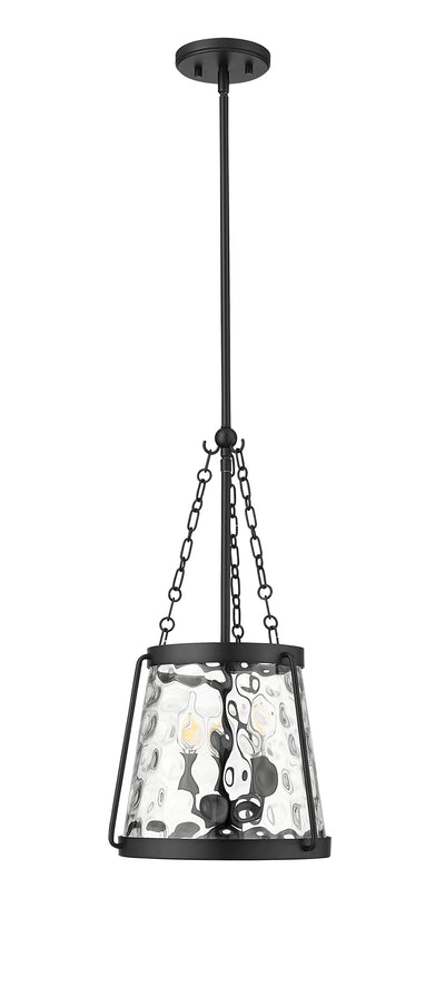 21.63'' Adabella Matte Black 3 Light Pendant