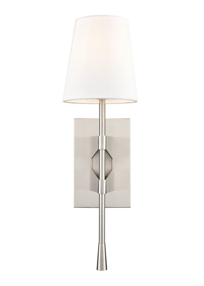 19.5-inch Brushed Nickel 1-Light Wall Sconce