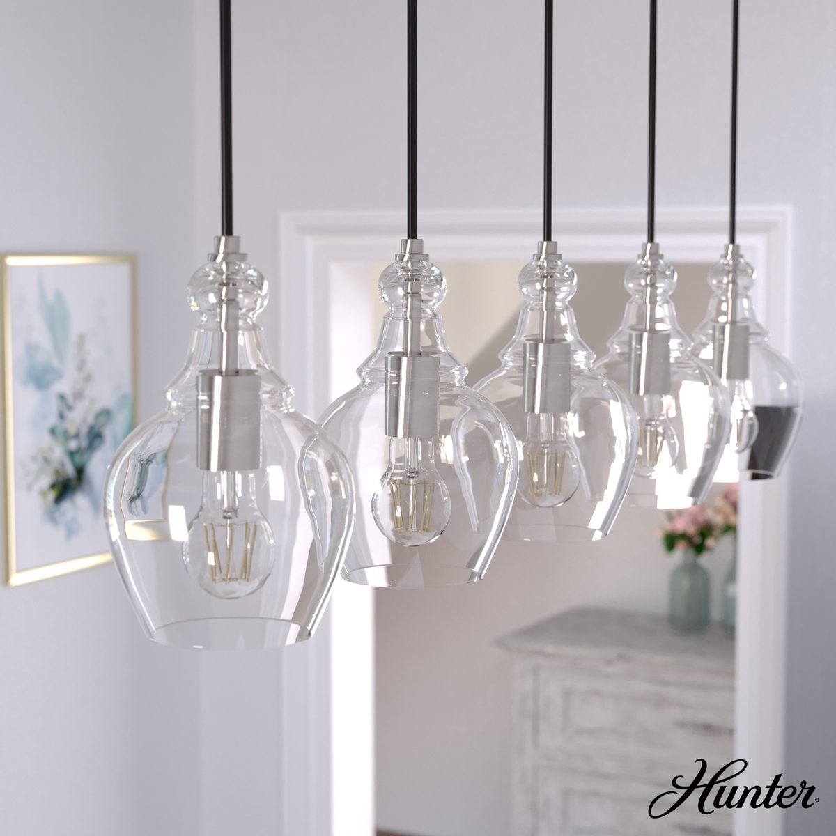 Sunjai 40-inch 9-light Alturas Gold Chandelier