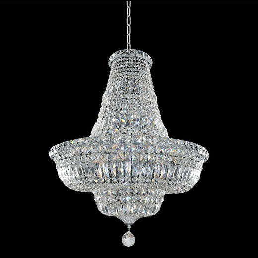 36'' Betti 18 Light Chrome Chandelier