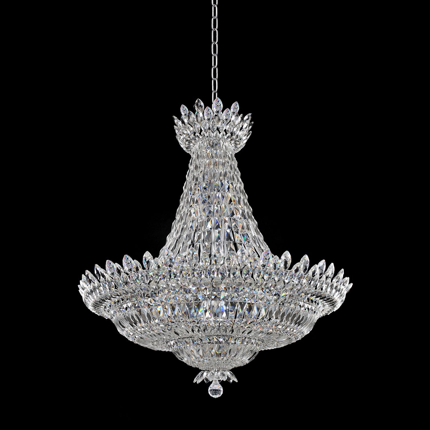 48'' Belluno 32 Light Chrome Chandelier