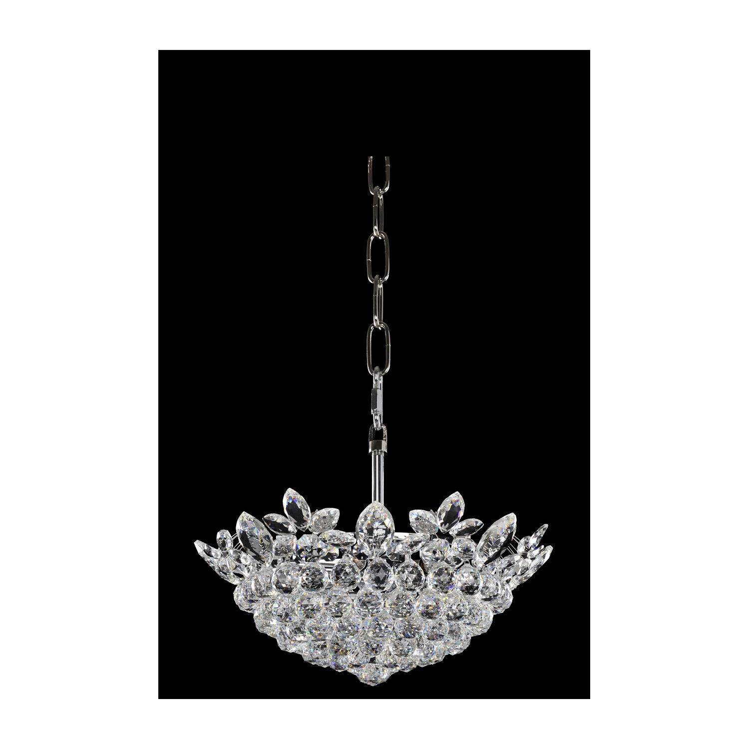 62'' Treviso 8 Light Chrome Chandelier