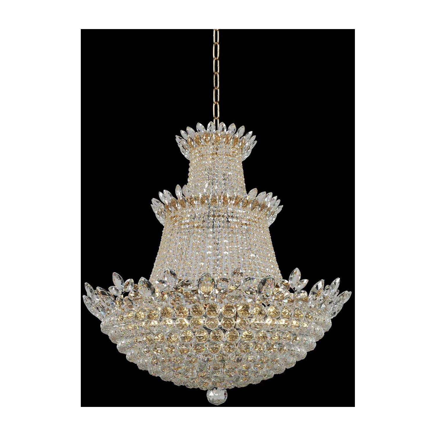 42.5'' Treviso 27 Light Chrome Chandelier