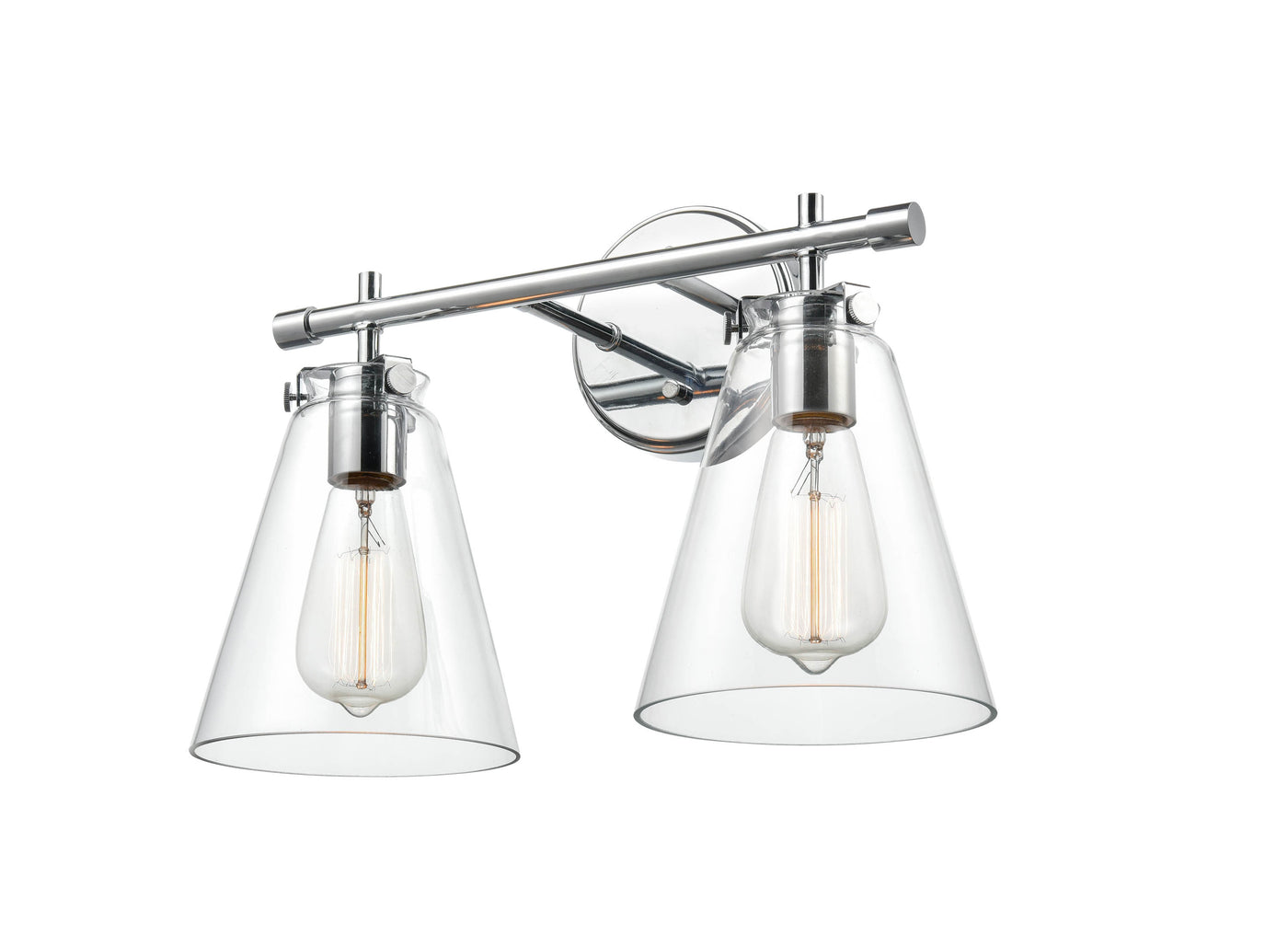 16'' Aliza Chrome 2 Light Bath Vanity
