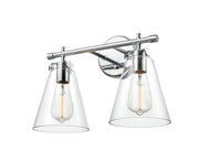 16'' Aliza Chrome 2 Light Bath Vanity