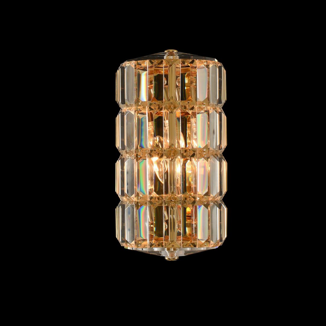 6'' Julien 2 Light 18k Gold Wall Sconce