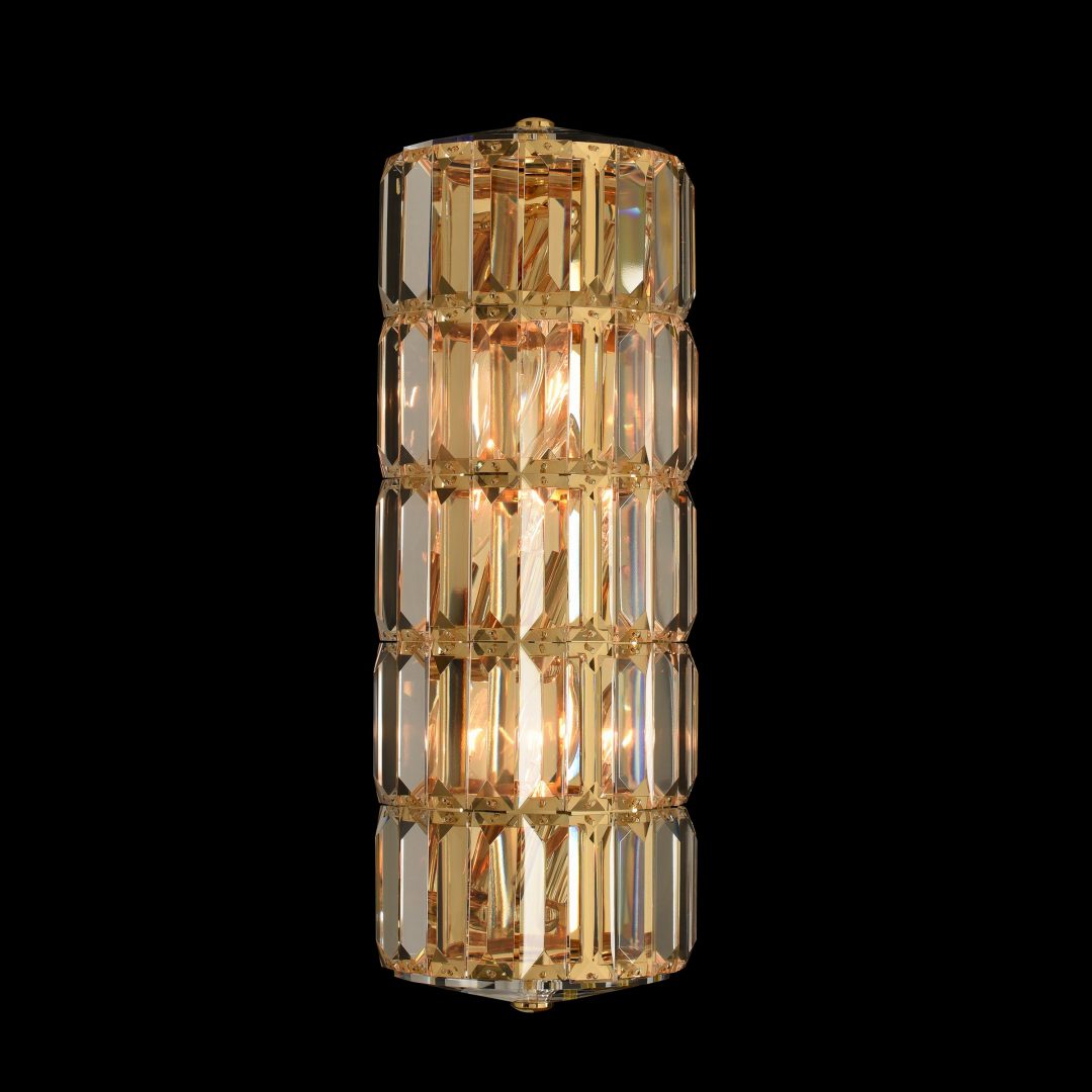 6'' Julien 3 Light 18k Gold Wall Sconce
