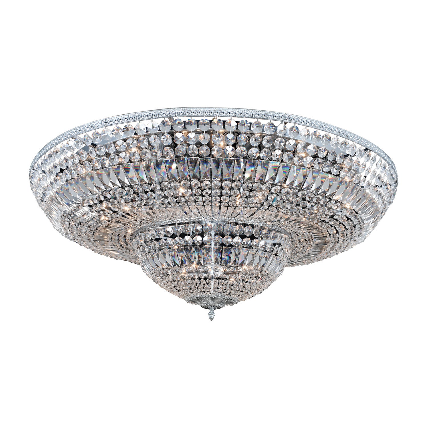 11'' Lemire 24 Light Chrome Flush Mount