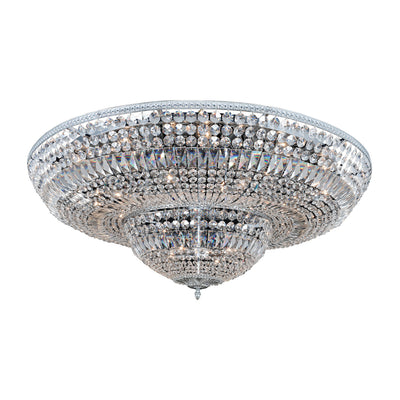 11'' Lemire 24 Light Chrome Flush Mount