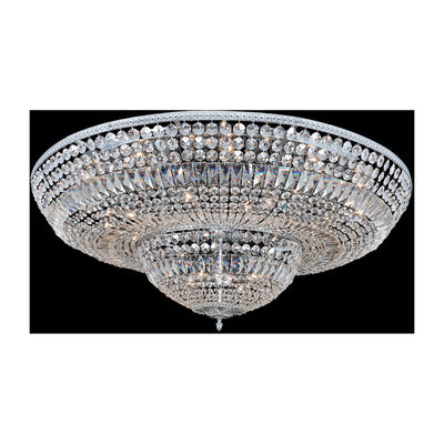 11'' Lemire 24 Light Chrome Flush Mount