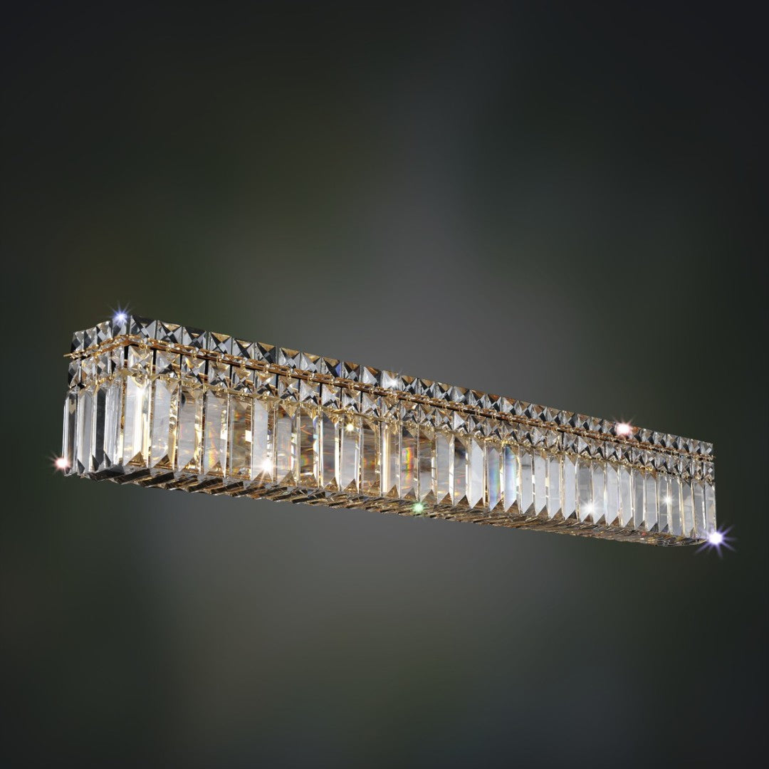 34'' Vanita 8 Light Chrome Vanity Light