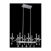 22'' Cosimo 8 Light Chrome Linear Pendant