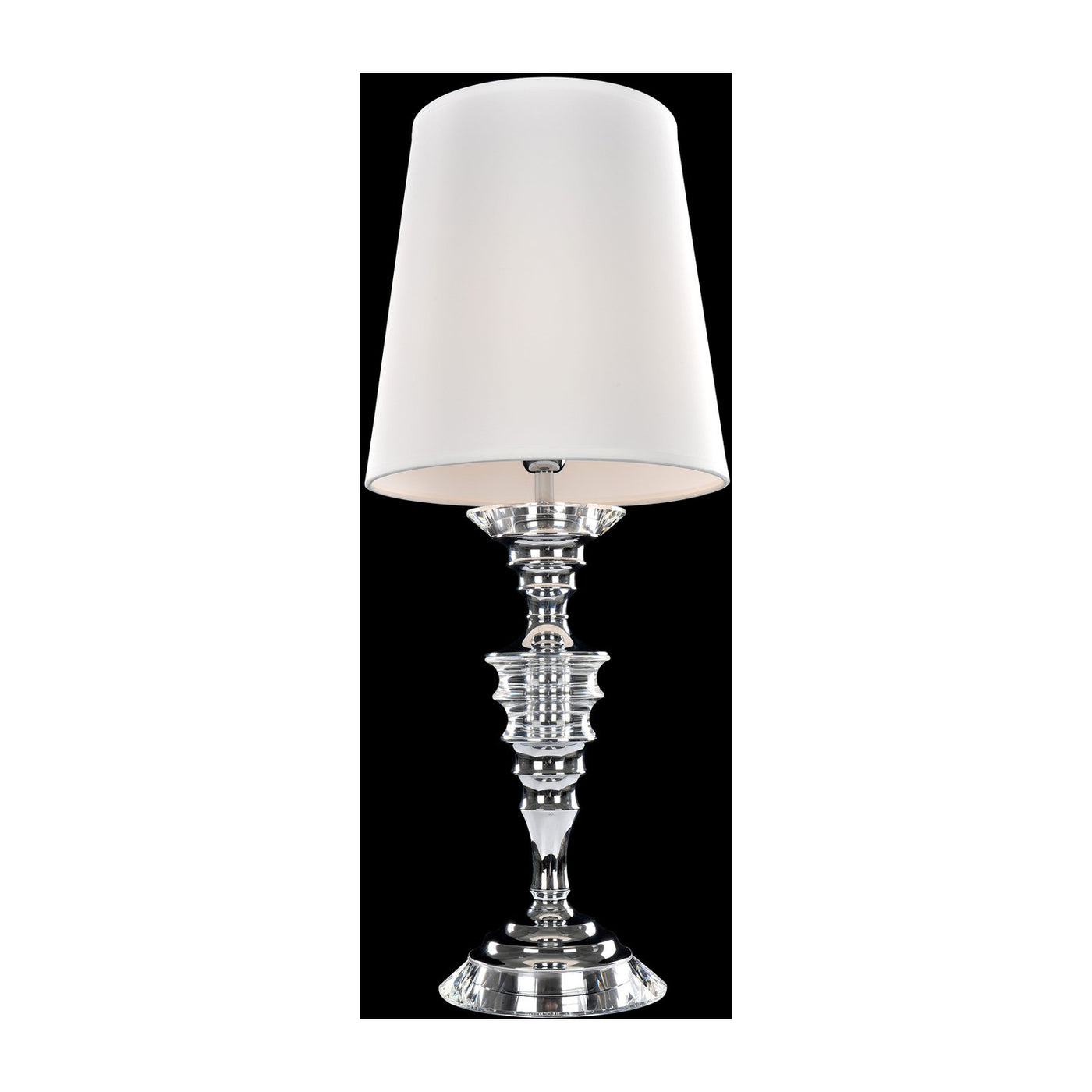 28'' Cosimo 1 Light Chrome Table Lamp