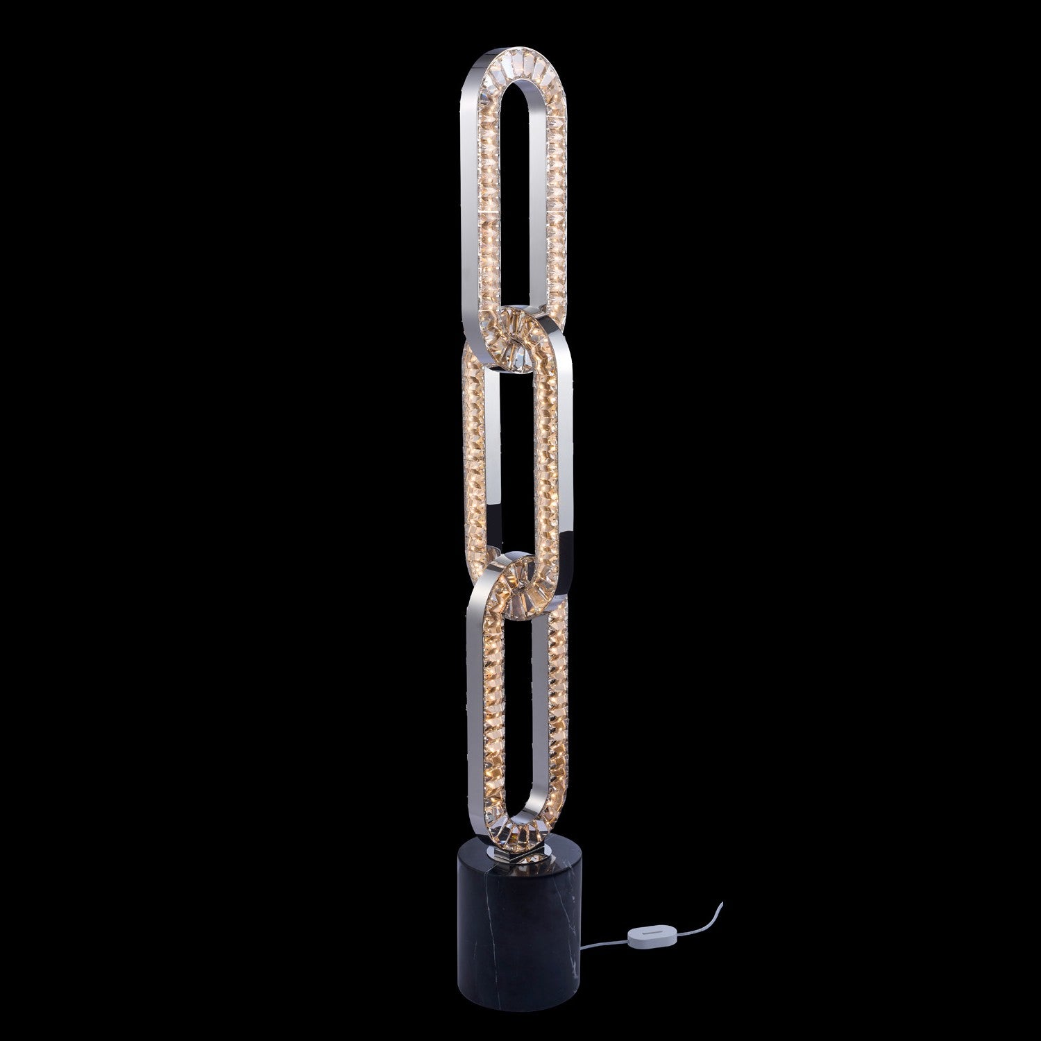 75'' Catena Light Polished Chrome Floor Lamp