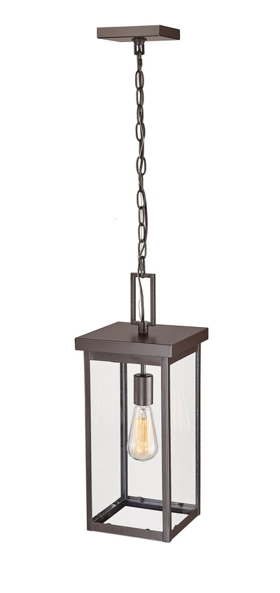 20'' Barkeley Powder Coated Bronze 1 Light Hanging Lantern