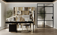 18'' Lina 1 Light Chrome Linear Pendant