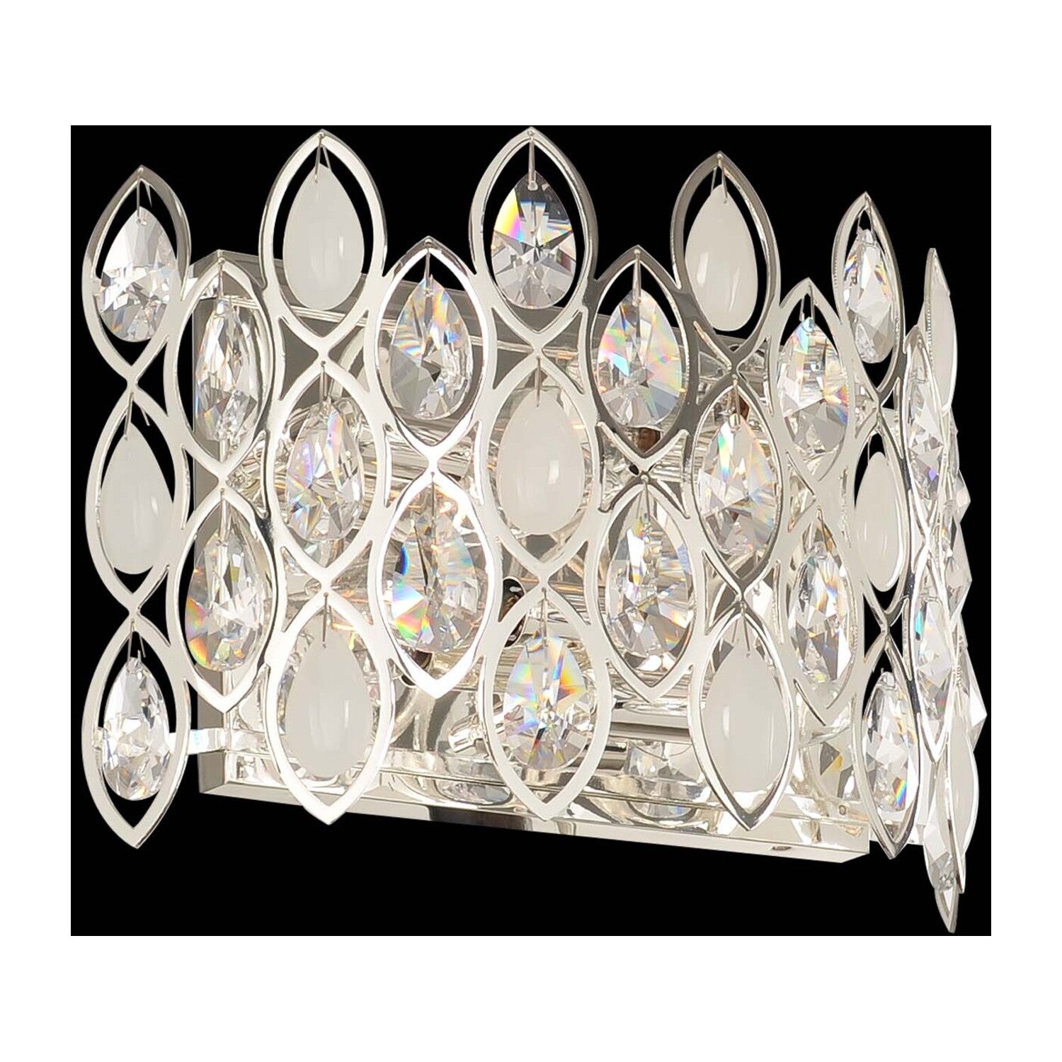 14'' Prive 4 Light Silver Wall Sconce