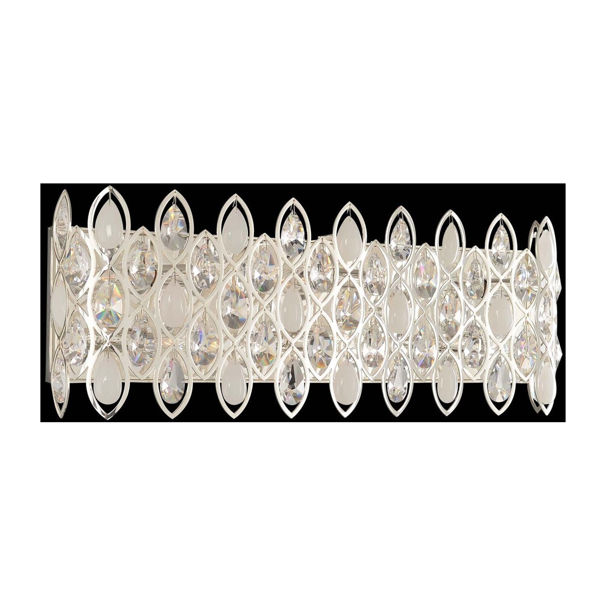 25'' Prive 6 Light Silver Vanity Light