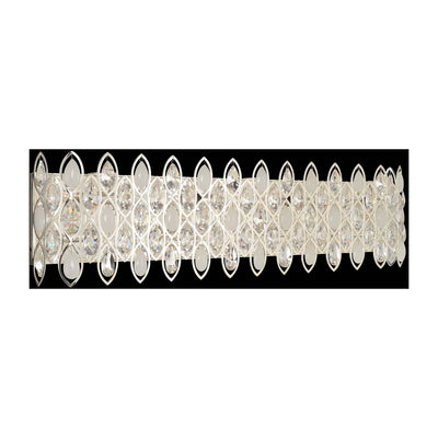 37'' Prive 8 Light Silver Vanity Light