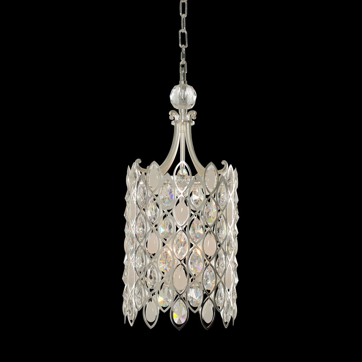 26'' Prive 3 Light 2 Tone Silver Pendant