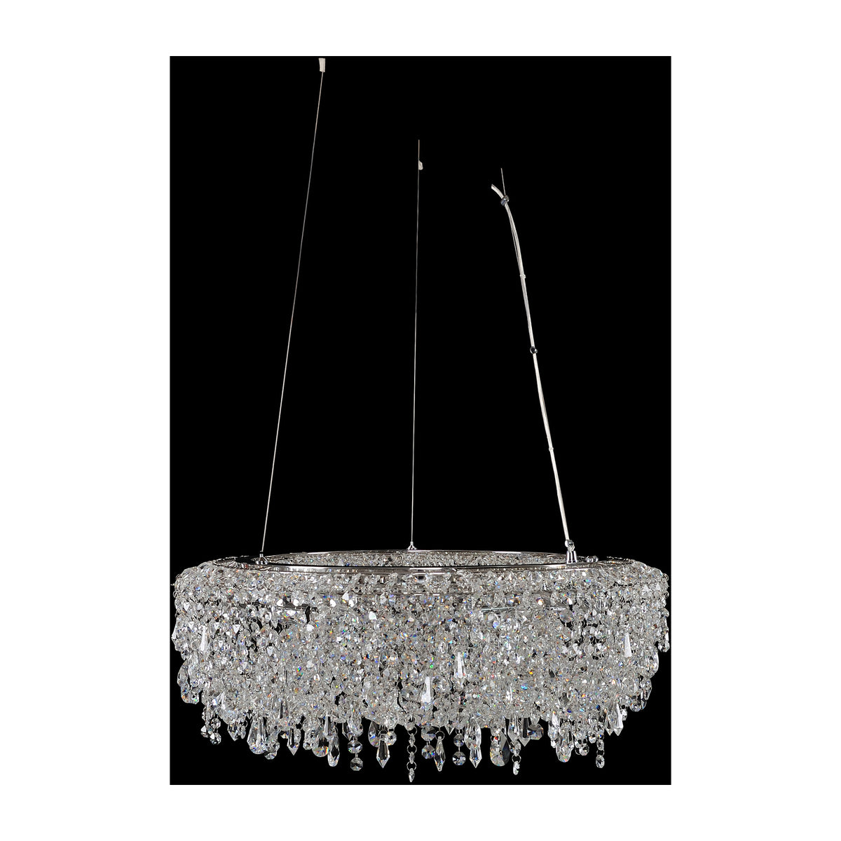 7'' Voltare 9 Light Chrome Chandelier