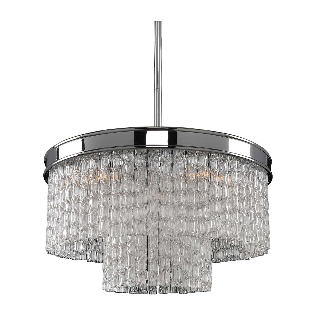 55'' Savena 5 Light Chrome Pendant