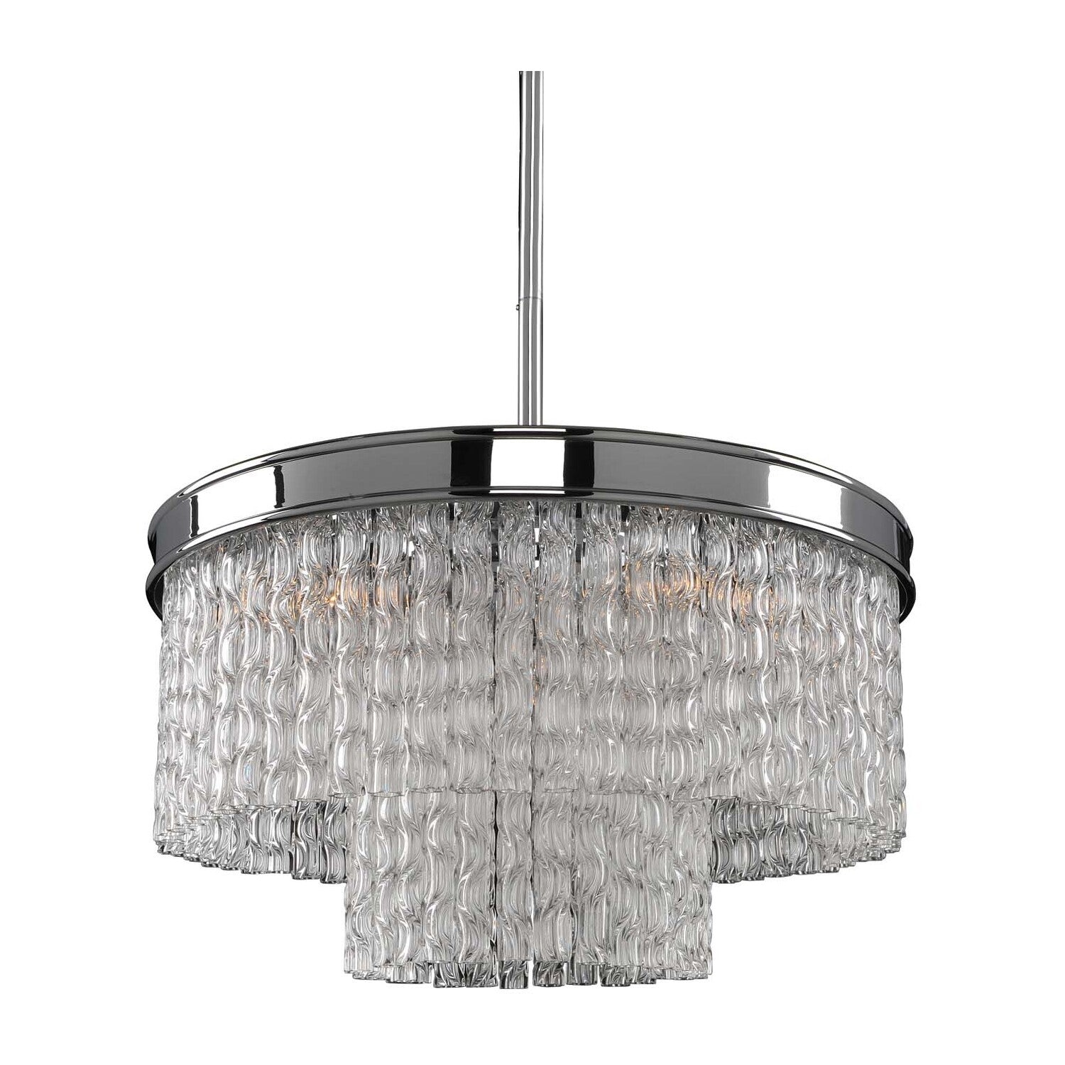 55'' Savena 5 Light Chrome Pendant