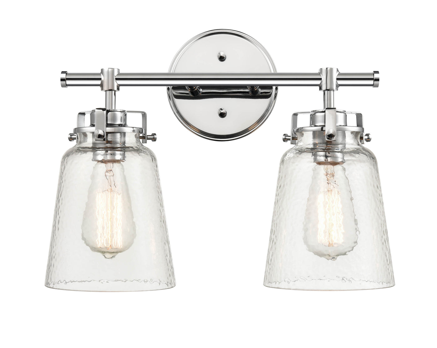 16'' Amberose Chrome 2 Light Bath Vanity