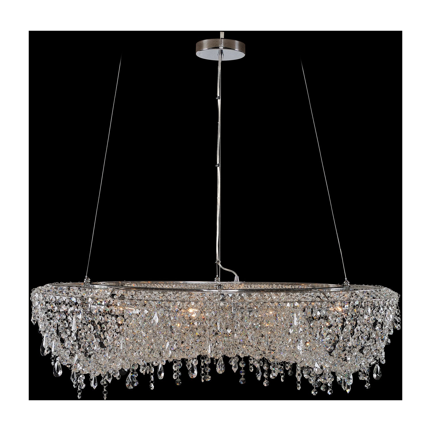8'' Voltare 8 Light Chrome Chandelier