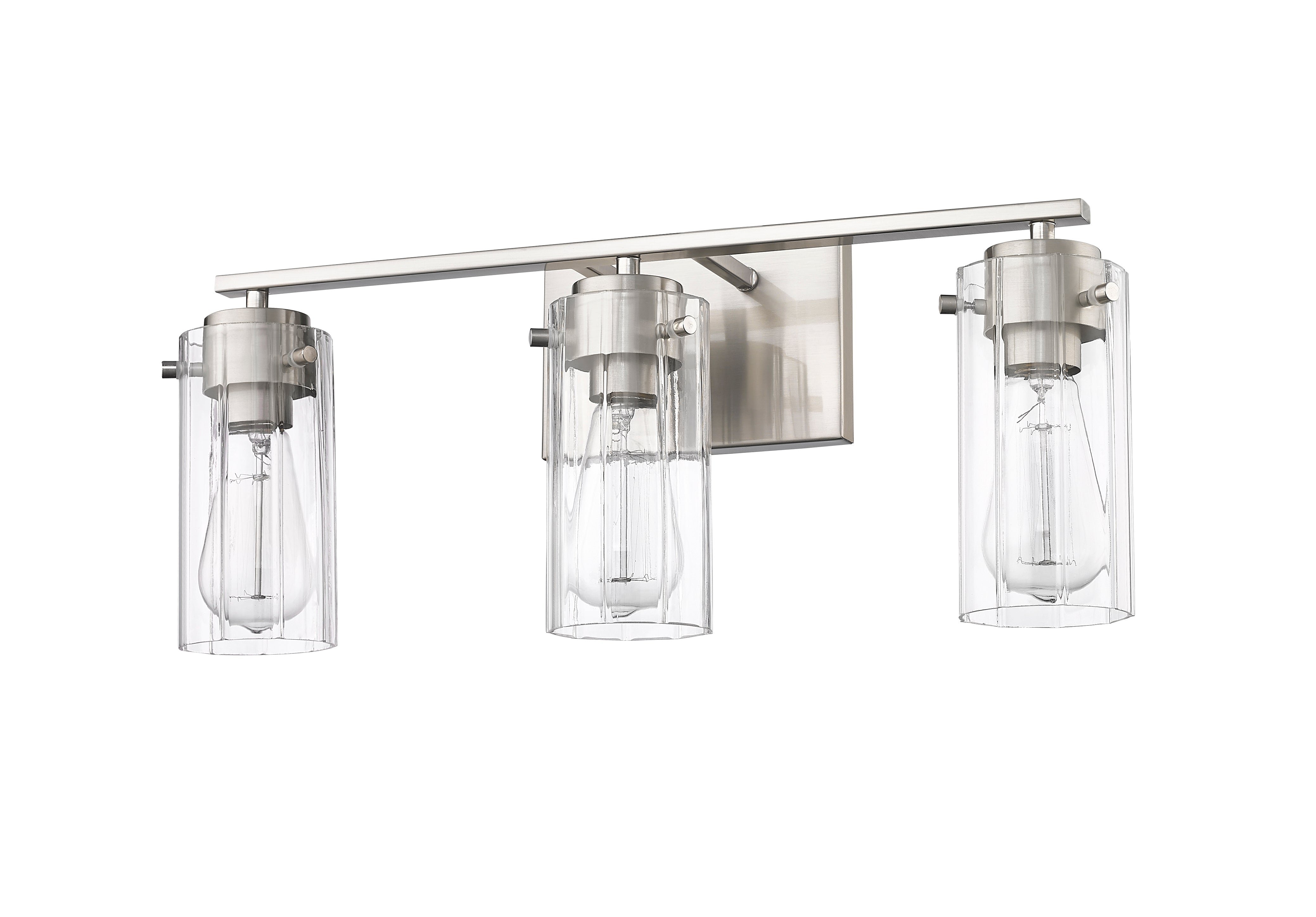 21.5'' Serena Brushed Nickel 3 Light Bath Vanity