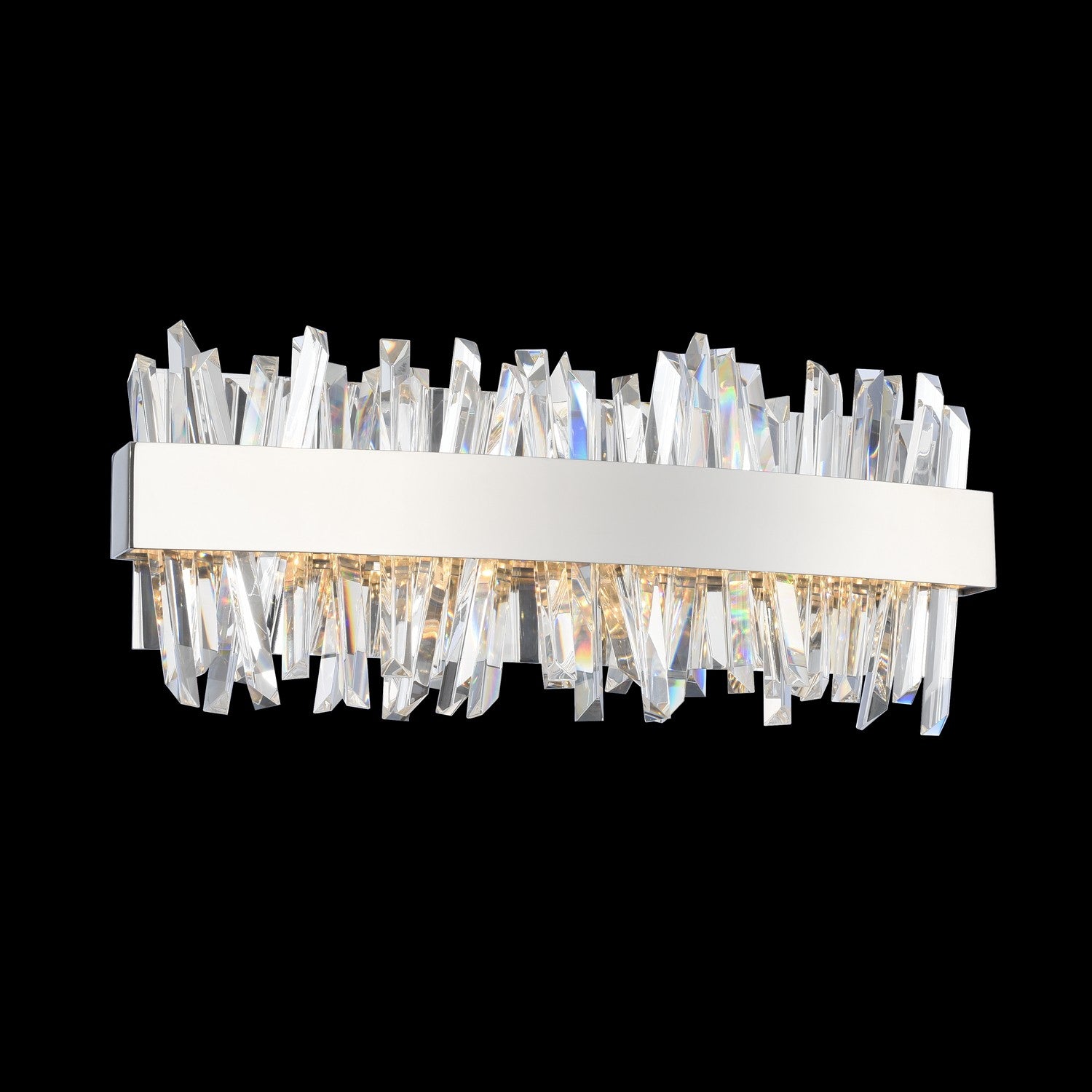 18'' Glacier 1 Light Chrome Vanity Light