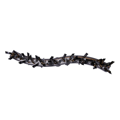 13.5'' Glacier 1 Light Black Nickel Linear Pendant